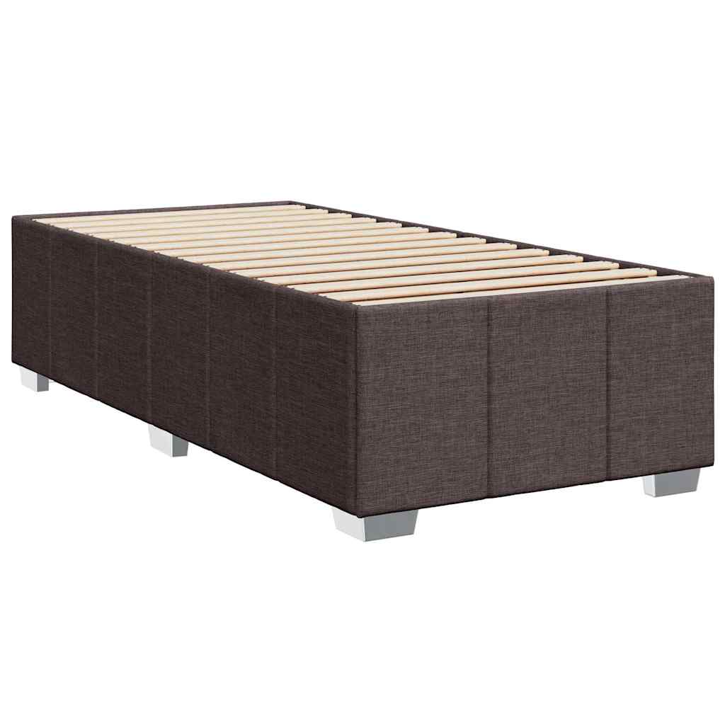 Sommier à lattes de lit avec matelas Marron foncé 90x200 cm - XIOS