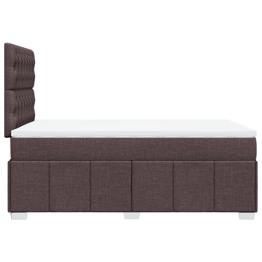 Sommier à lattes de lit avec matelas Marron foncé 120x200 cm - XIOS