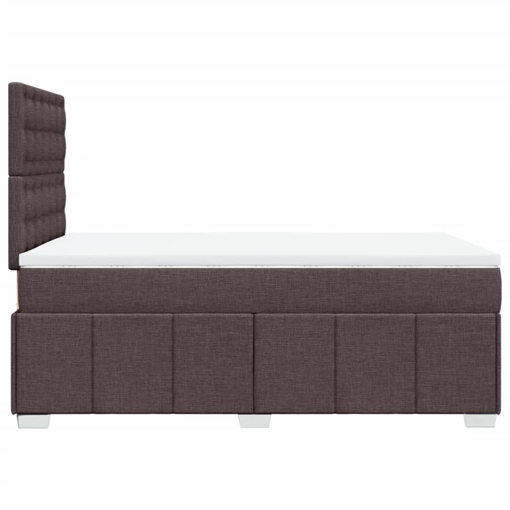 Sommier à lattes de lit avec matelas Marron foncé 120x200 cm - XIOS