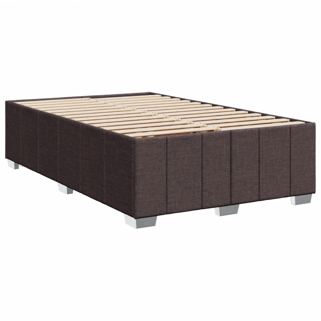 Sommier à lattes de lit avec matelas Marron foncé 120x200 cm - XIOS