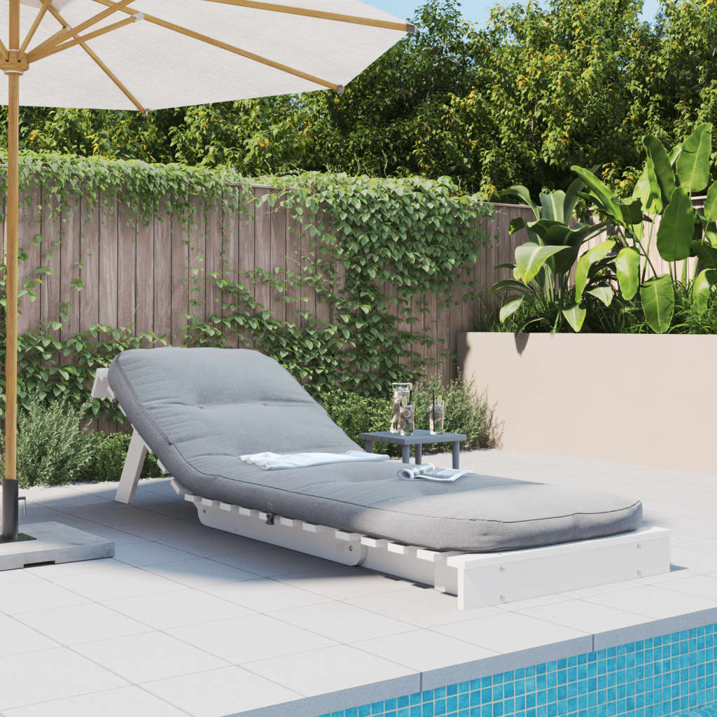 Canapé-lit futon avec matelas 70x206x11 cm bois massif de pin - XIOS