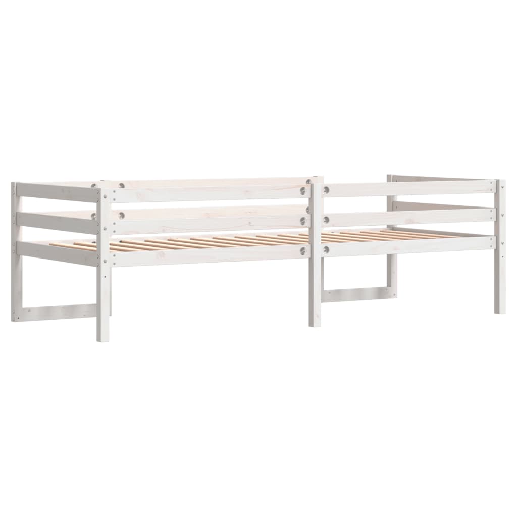 Cadre de lit pour enfants sans matelas 75x190 cm pin massif - XIOS