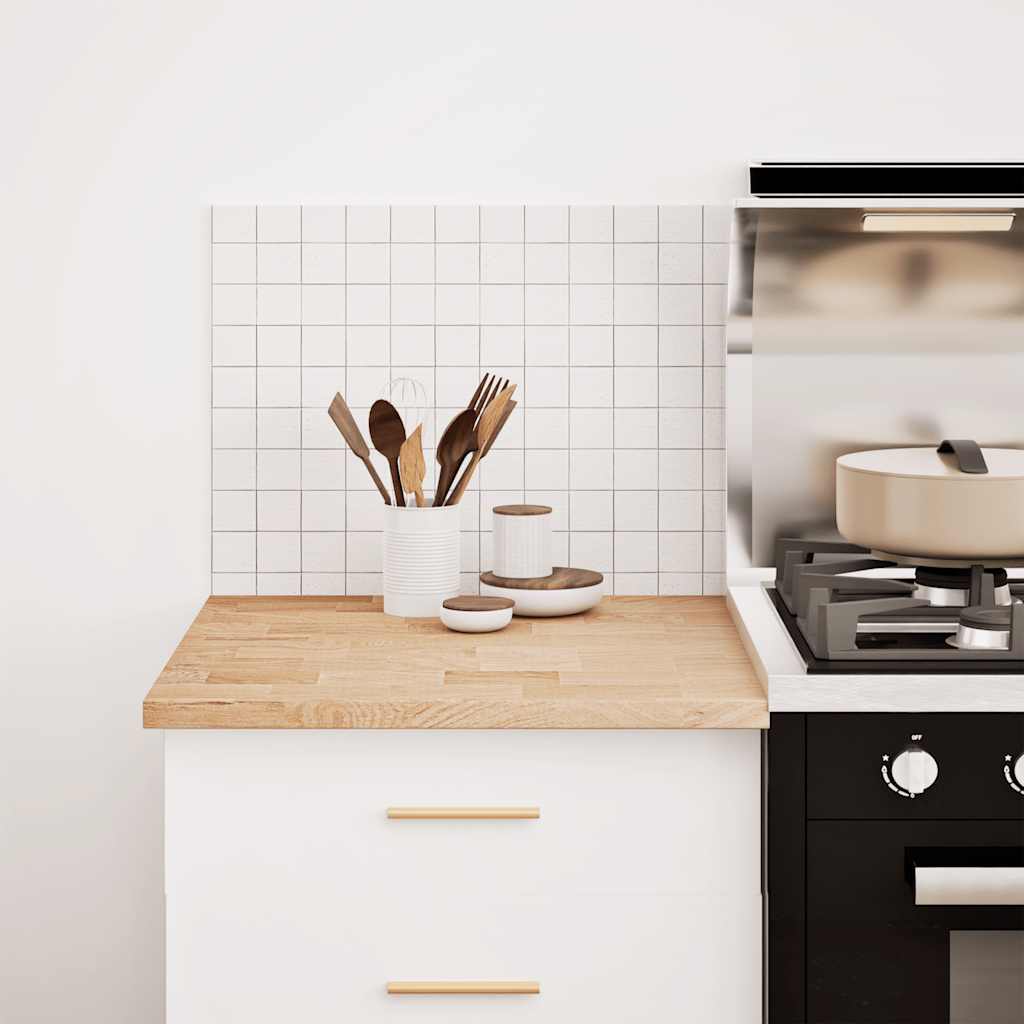 Plan de travail de cuisine bois de chêne massif rectangulaire - XIOS