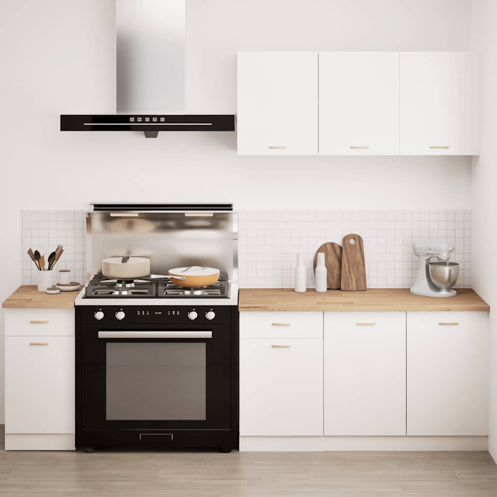 Plan de travail de cuisine bois de chêne massif rectangulaire - XIOS