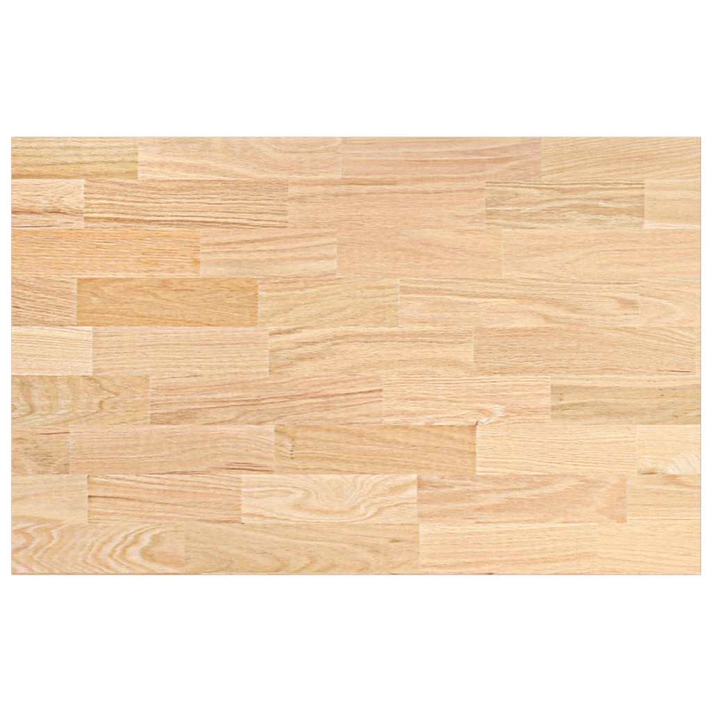 Plan de travail de cuisine bois de chêne massif rectangulaire - XIOS