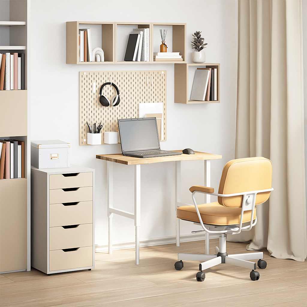 Dessus de bureau non traité bois massif de chêne rectangulaire - XIOS