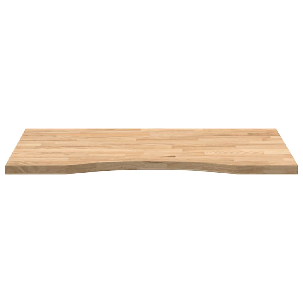 Dessus de bureau non traité bois massif de chêne rectangulaire - XIOS