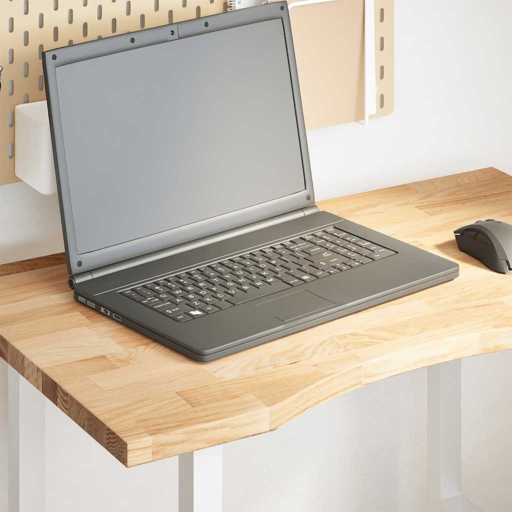 Dessus de bureau non traité bois massif de chêne rectangulaire - XIOS