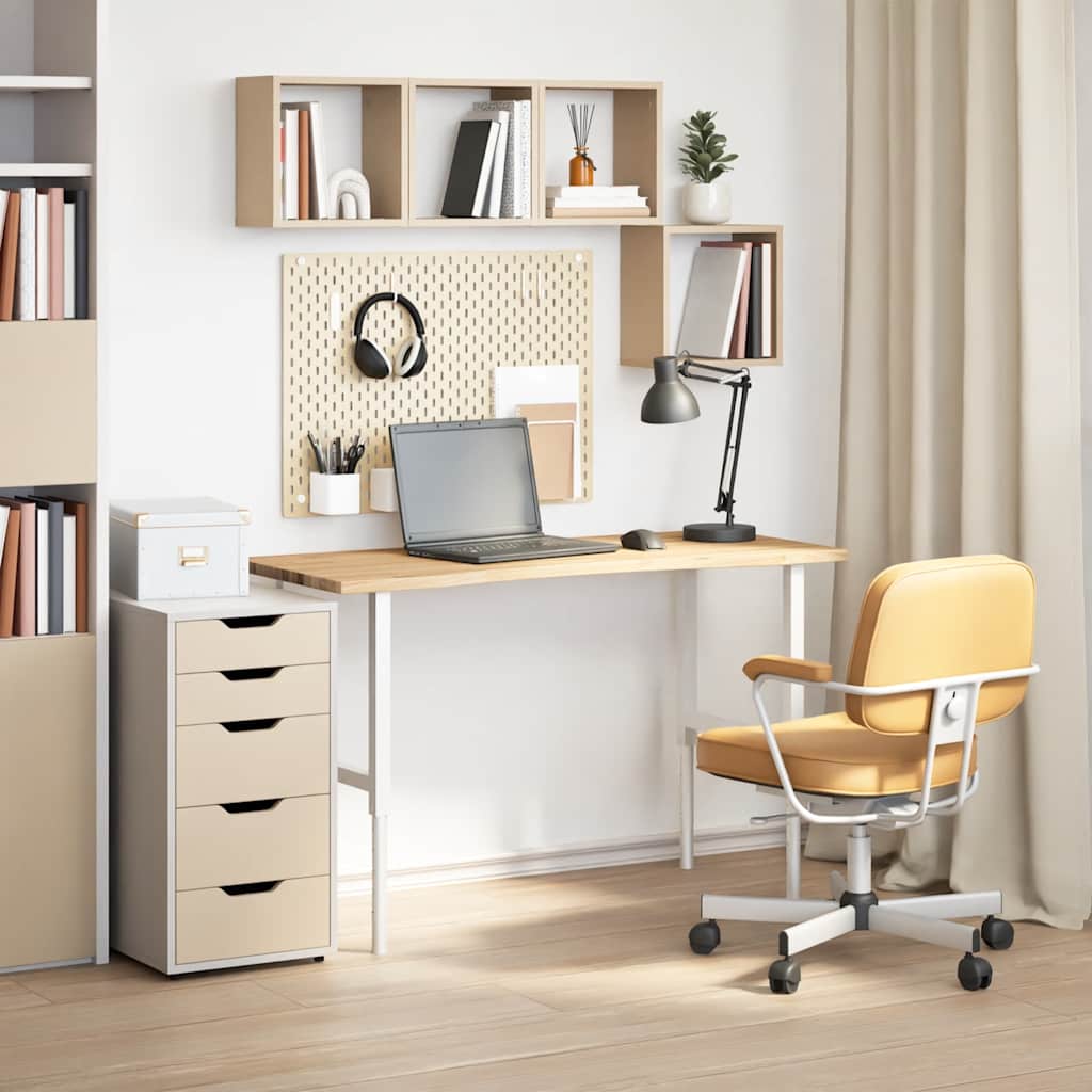 Dessus de bureau non traité bois massif de chêne rectangulaire - XIOS