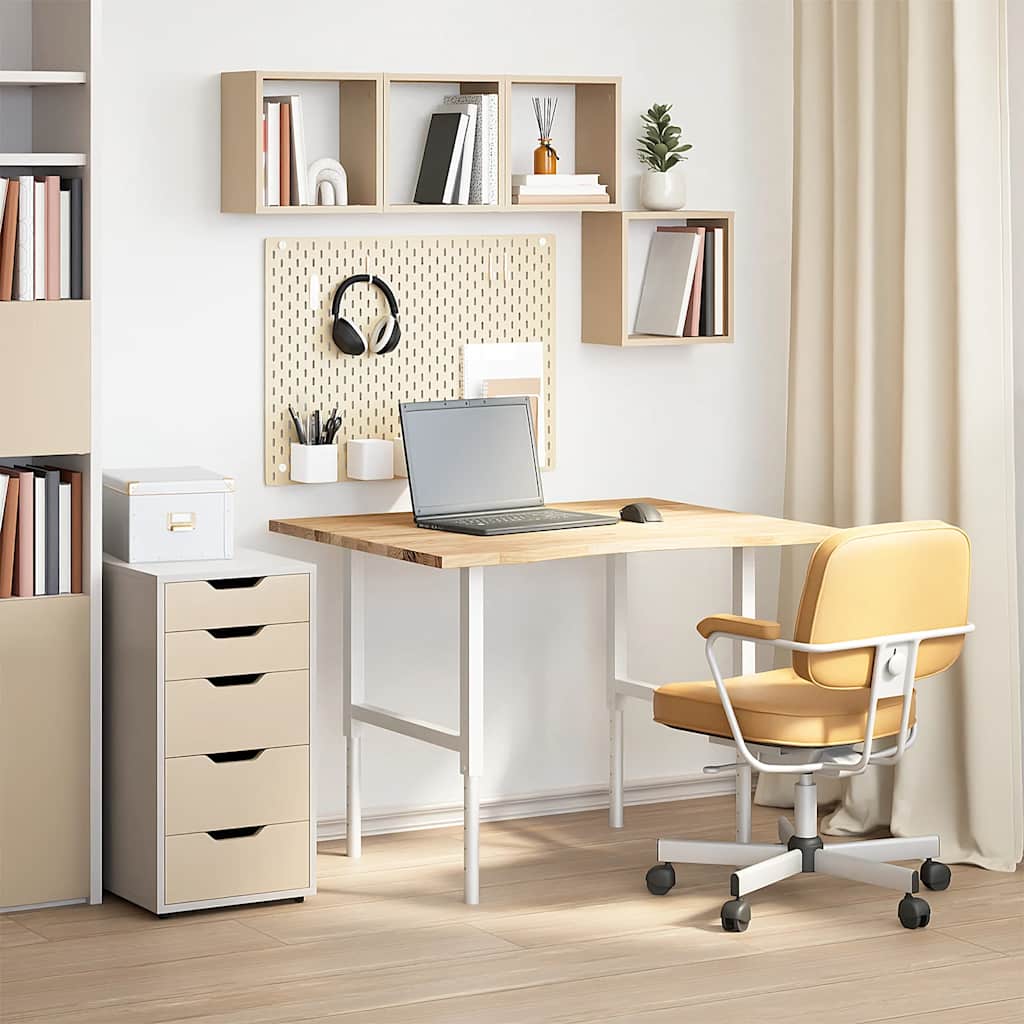 Dessus de bureau non traité bois massif de chêne rectangulaire - XIOS