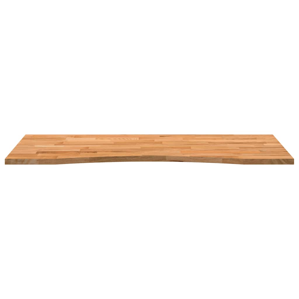 Dessus de bureau marron clair bois chêne massif rectangulaire - XIOS