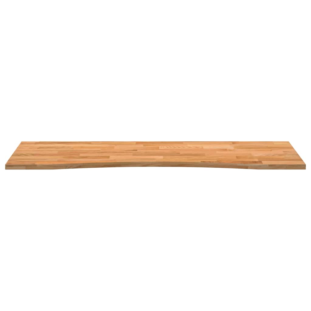 Dessus de bureau marron clair bois chêne massif rectangulaire - XIOS