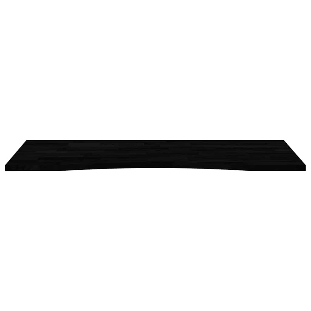 Dessus de bureau marron foncé bois chêne massif rectangulaire - XIOS