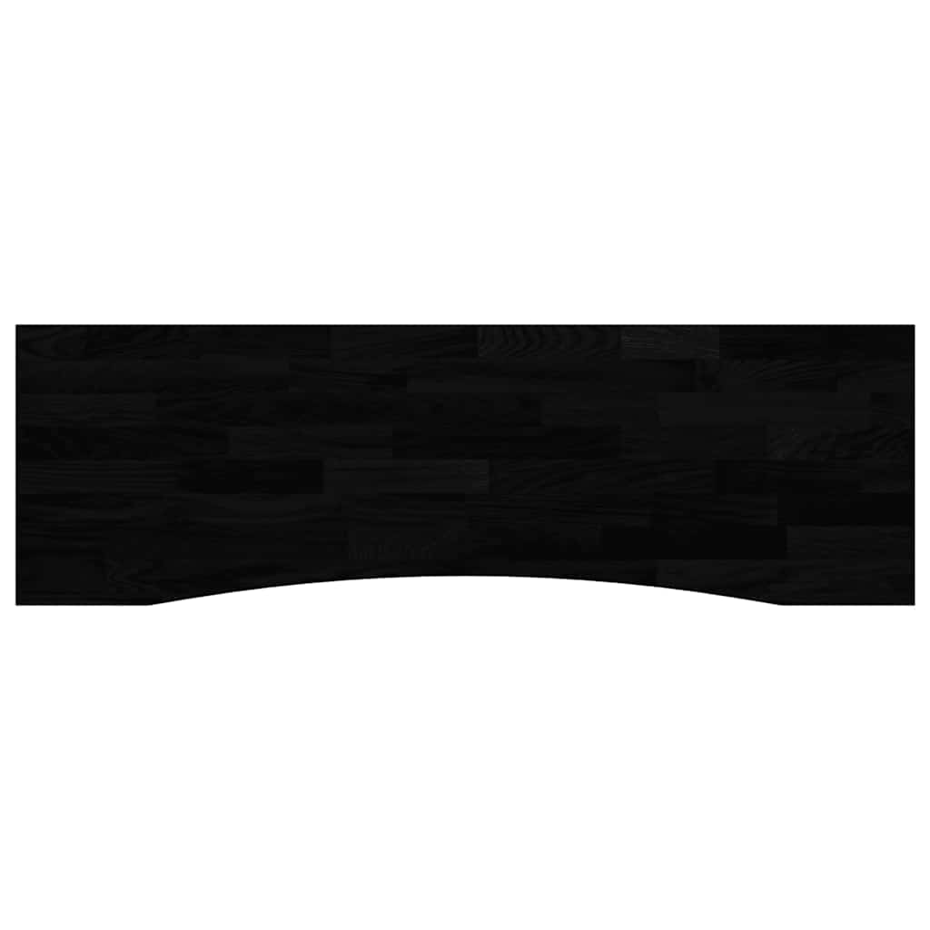 Dessus de bureau marron foncé bois chêne massif rectangulaire - XIOS