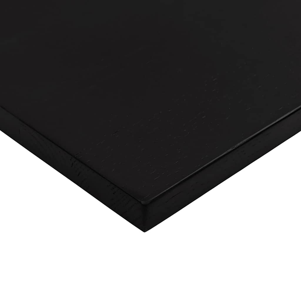 Dessus de bureau marron foncé bois chêne massif rectangulaire - XIOS