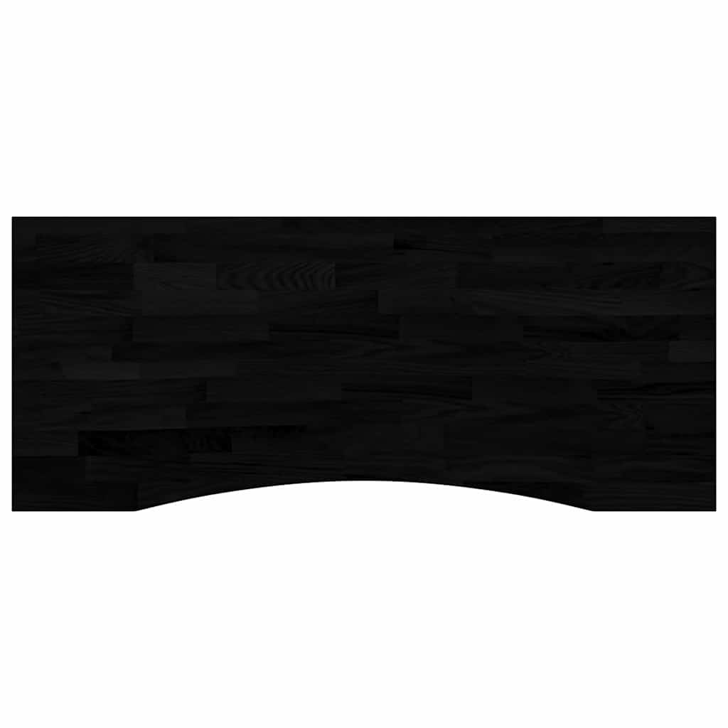 Dessus de bureau marron foncé bois chêne massif rectangulaire - XIOS