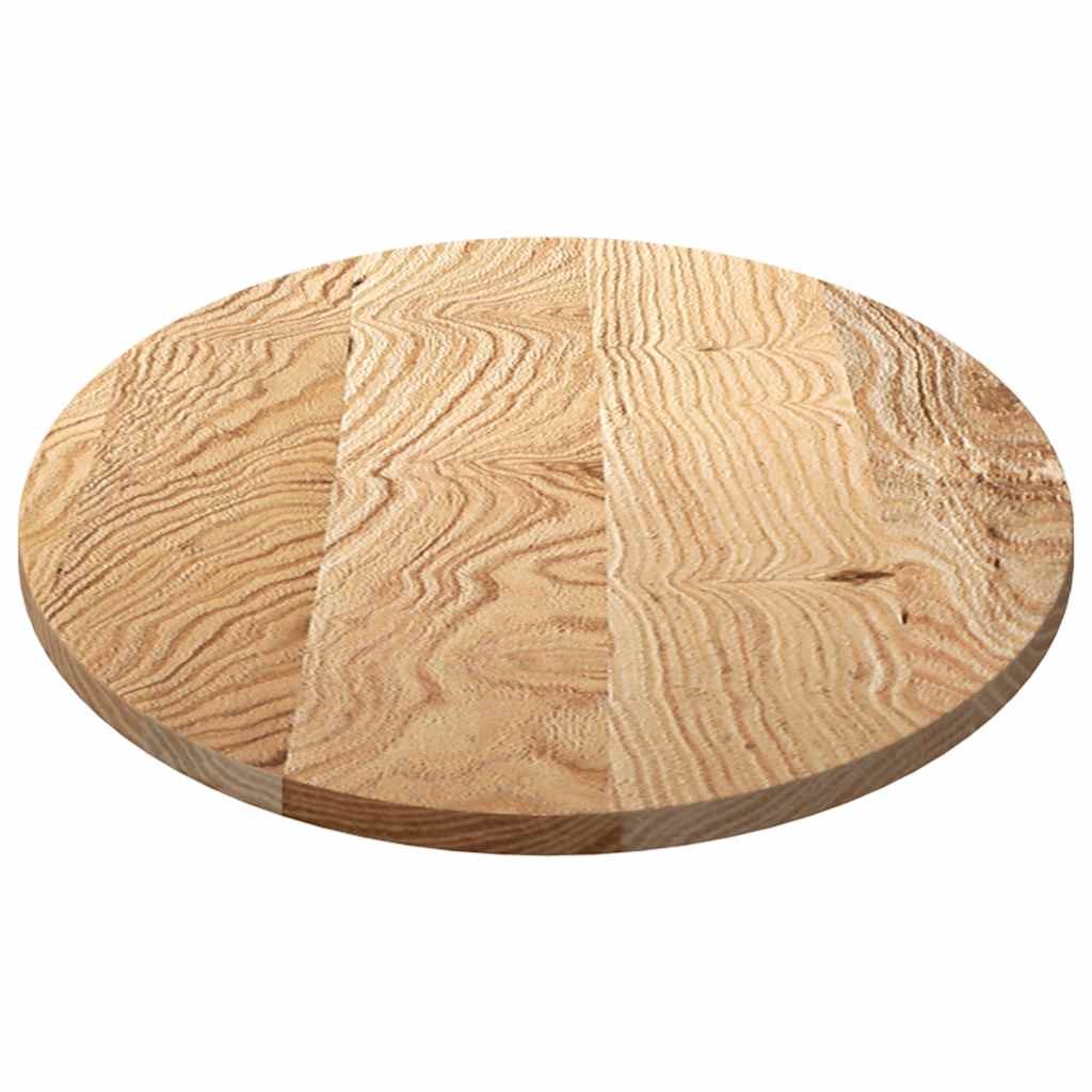 Dessus de table 120x60x2 cm bois de chêne massif ovale - XIOS