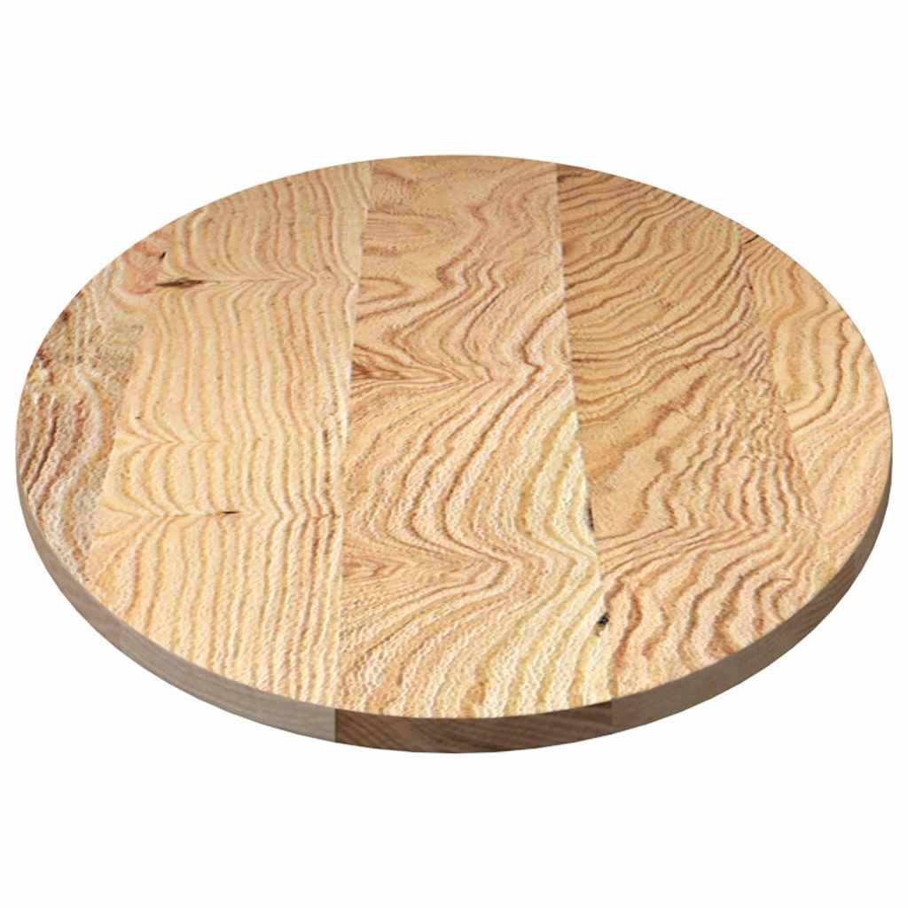 Dessus de table 140x60x2 cm bois de chêne massif ovale - XIOS