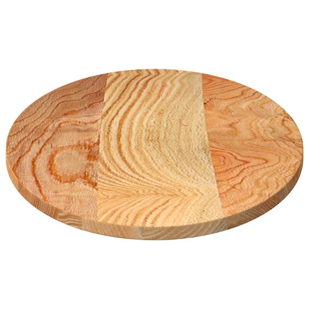 Dessus de table 100x50x2 cm bois de chêne massif ovale - XIOS