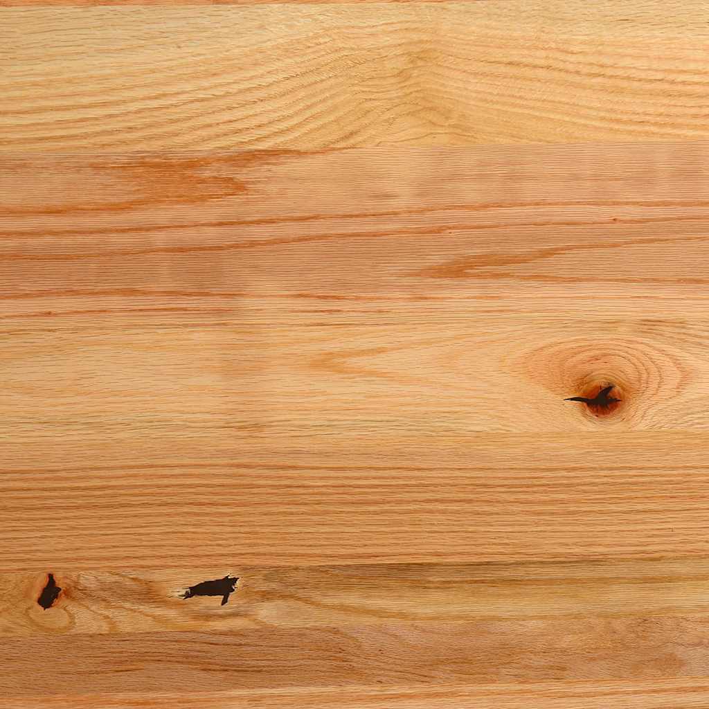 Dessus de table 100x50x2 cm bois de chêne massif ovale - XIOS