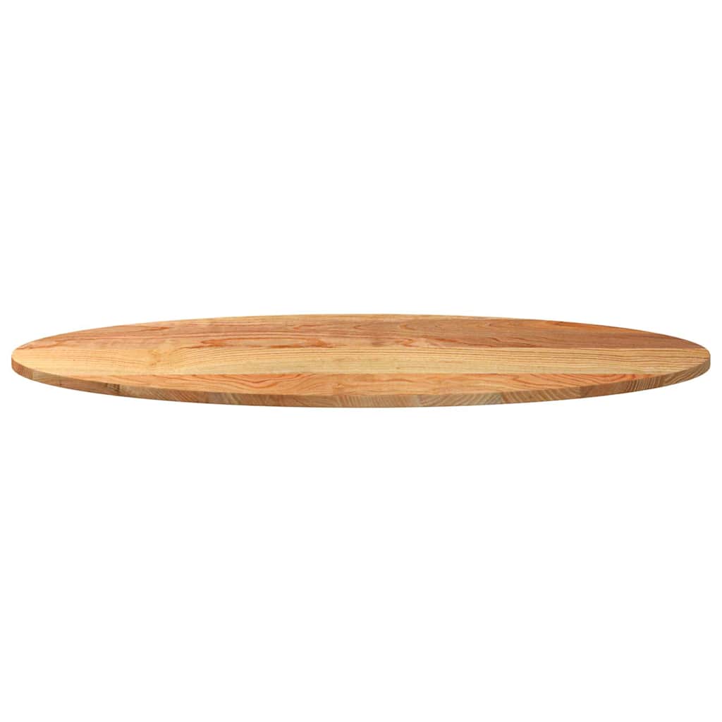 Dessus de table 120x60x2 cm bois de chêne massif ovale - XIOS