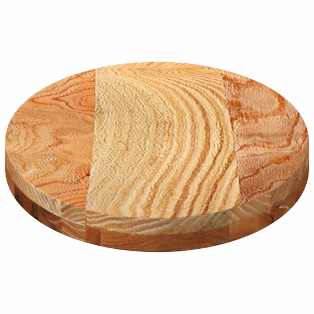 Dessus de table 80x40x4 cm bois de chêne massif ovale - XIOS