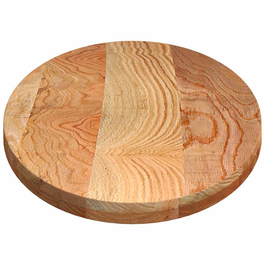 Dessus de table 140x60x4 cm bois de chêne massif ovale - XIOS