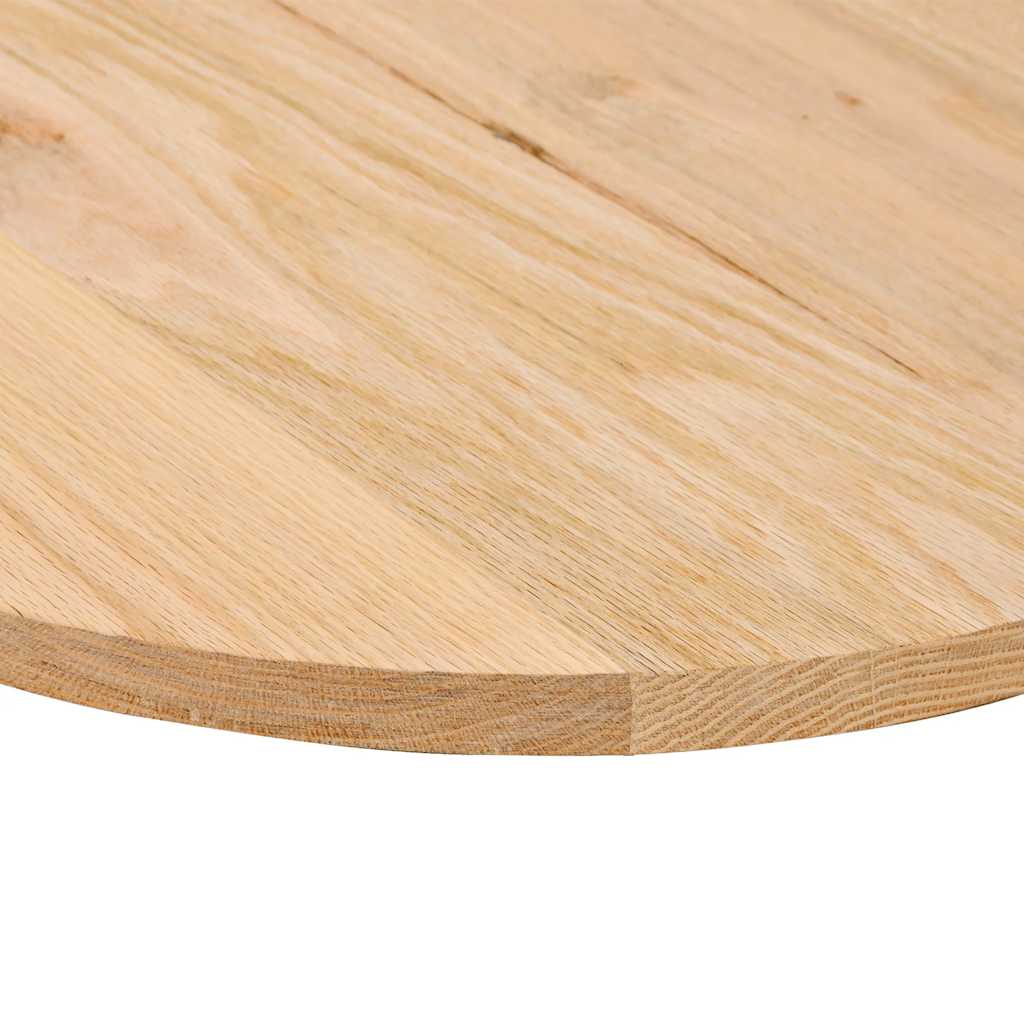 Dessus de table 120x60x2 cm bois de chêne massif ovale - XIOS