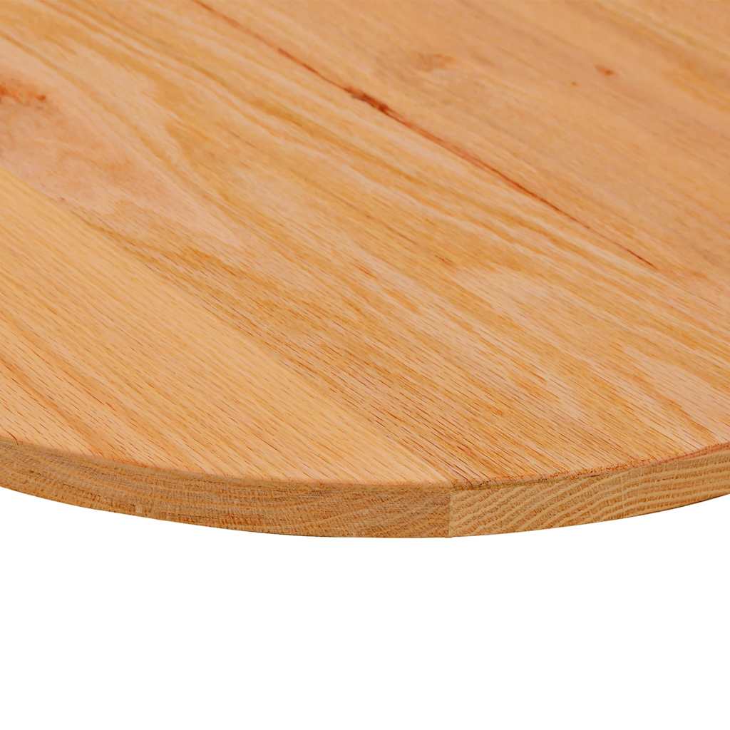 Dessus de table 140x60x2 cm bois de chêne massif ovale - XIOS
