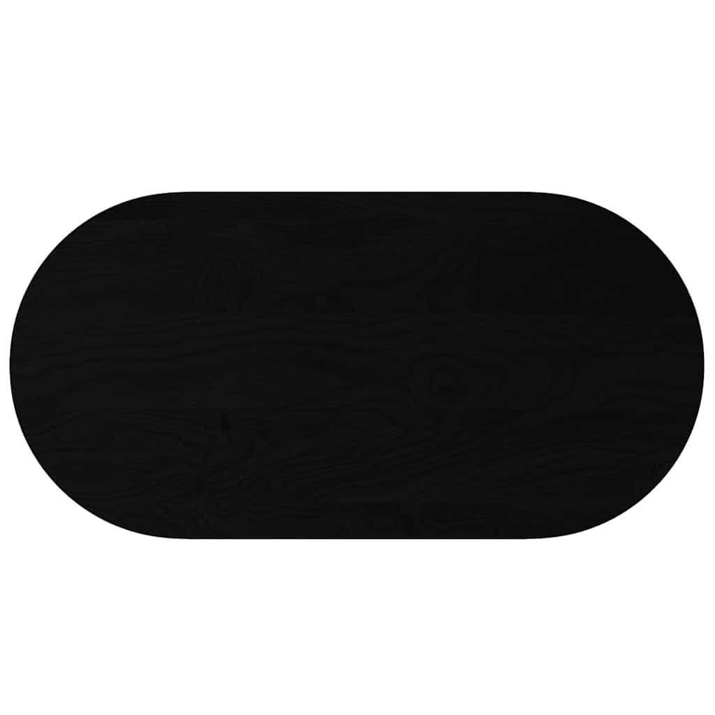 Dessus de table 120x60x2 cm bois de chêne massif ovale - XIOS