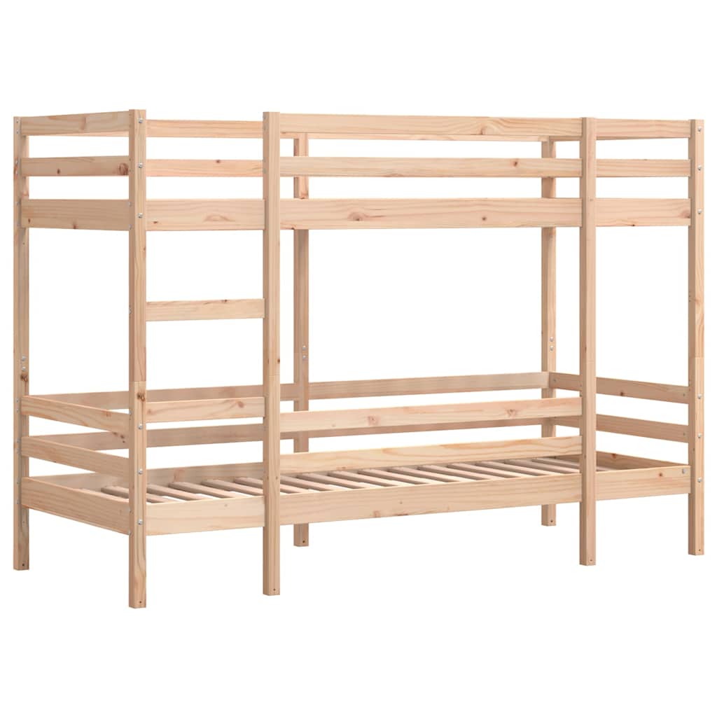 Lit superposé sans matelas 90x190 cm bois de pin massif - XIOS