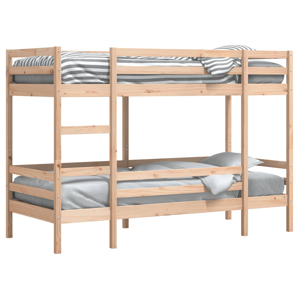 Lit superposé sans matelas 90x190 cm bois de pin massif - XIOS
