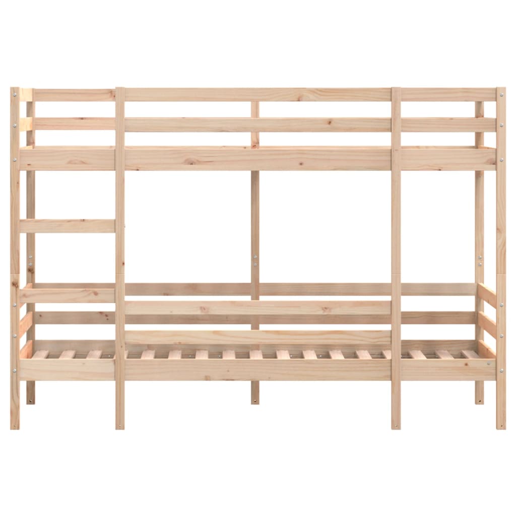 Lit superposé sans matelas 90x190 cm bois de pin massif - XIOS