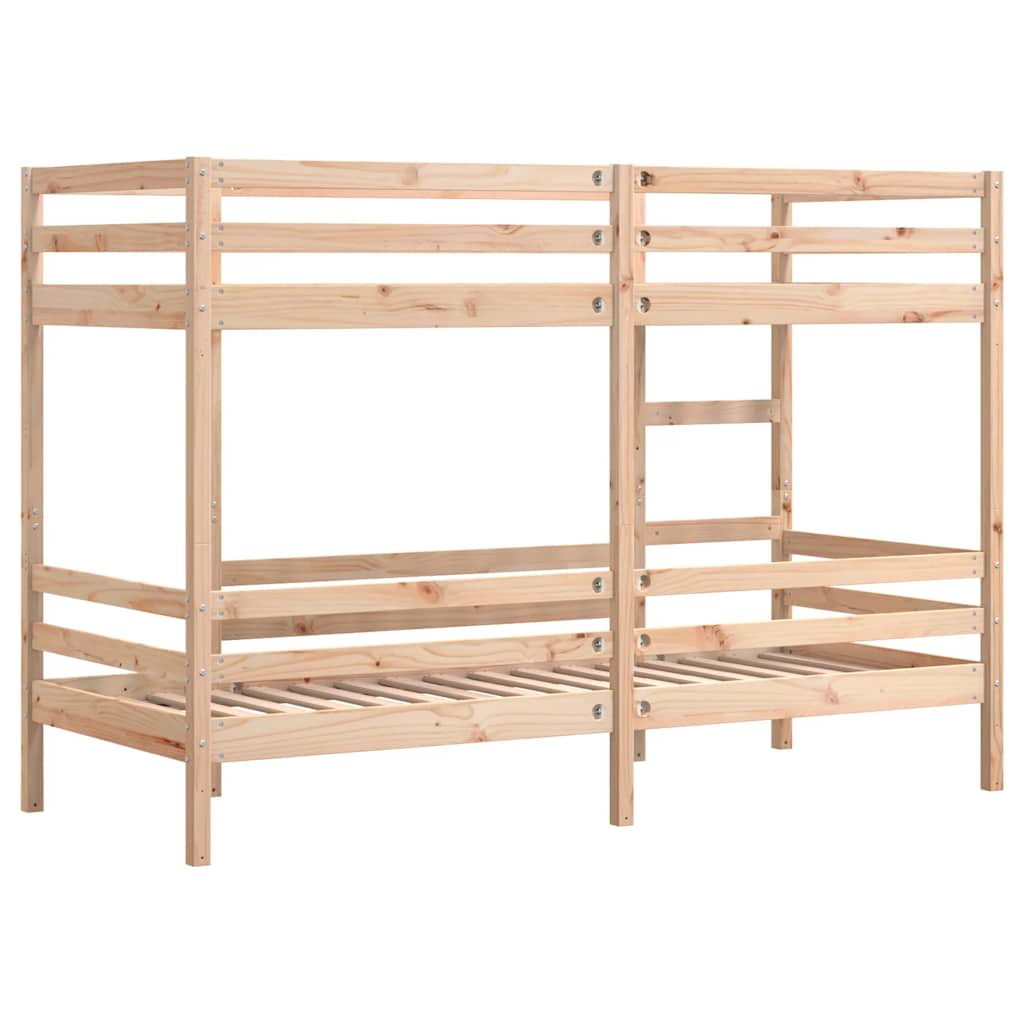 Lit superposé sans matelas 90x190 cm bois de pin massif - XIOS