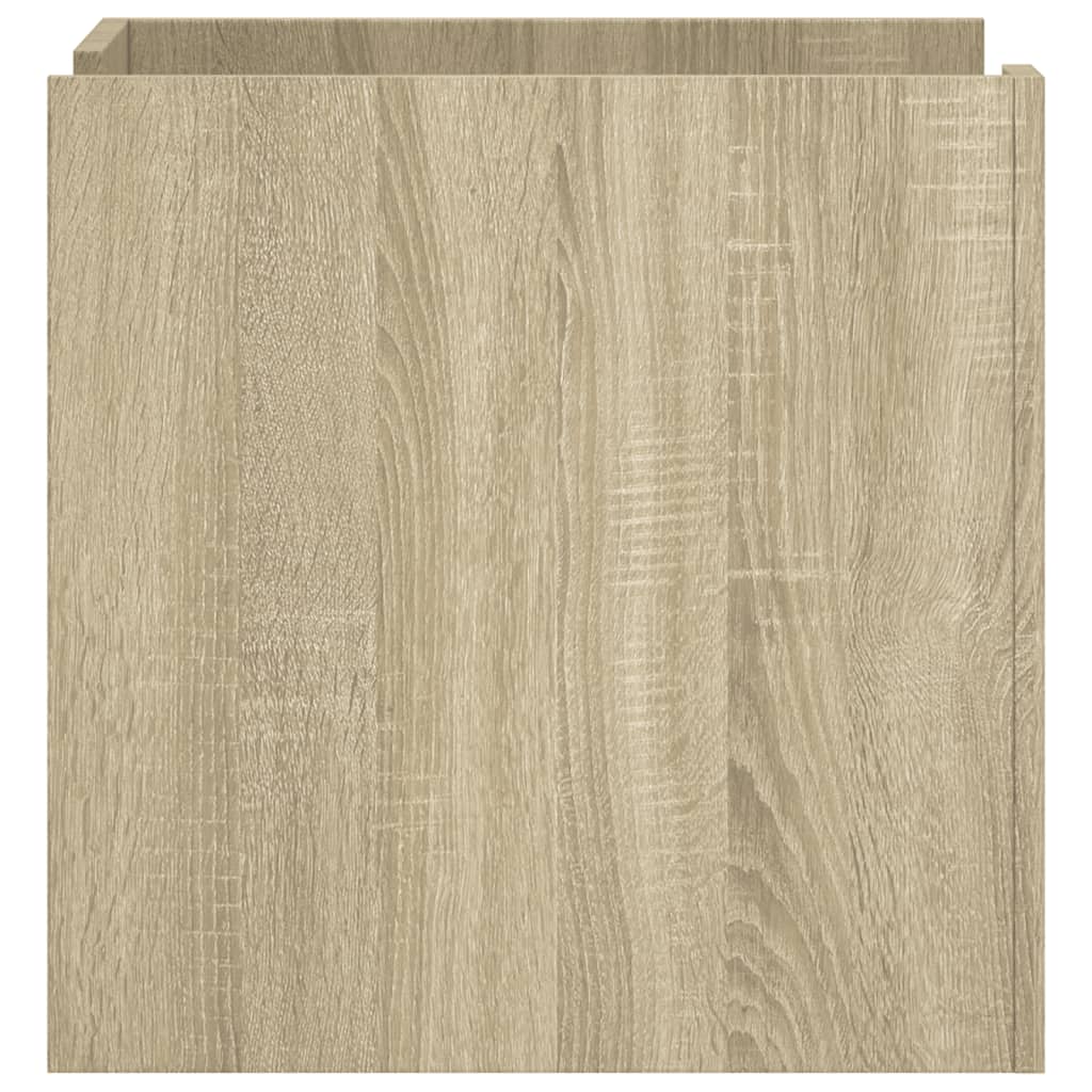 Table de chevet chêne sonoma 45x50x50 cm bois d’ingénierie - XIOS