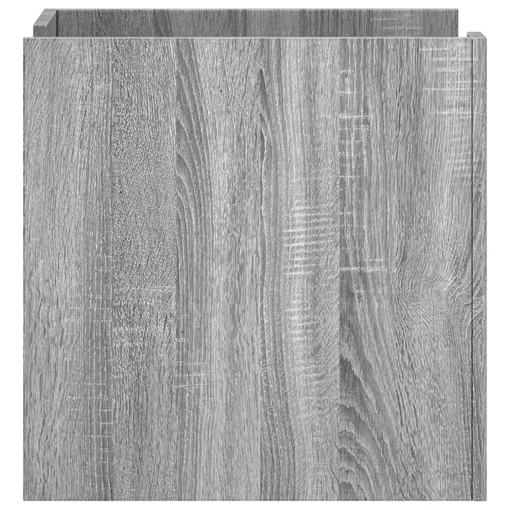 Table de chevet sonoma gris 45x50x50 cm bois d'ingénierie - XIOS