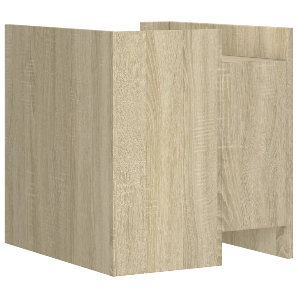 Table de chevet chêne sonoma 45x50x50 cm bois d’ingénierie - XIOS