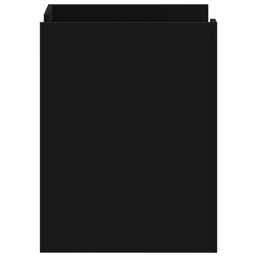 Table de chevet noir 45x50x65 cm bois d’ingénierie - XIOS