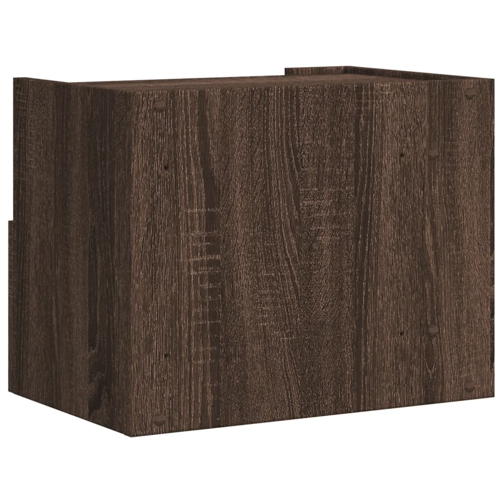 Tables de chevet murales 2 pcs chêne marron 45x30x35 cm - XIOS