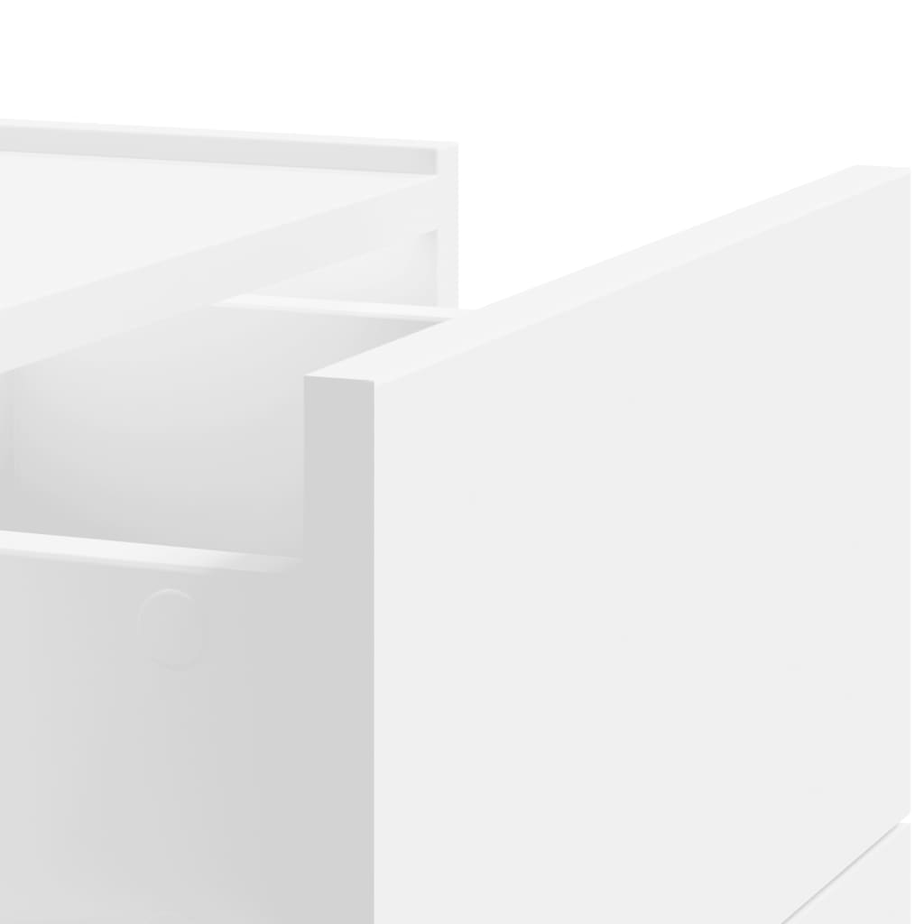 Tables de chevet murales 2 pcs blanc 45x30x35 cm - XIOS