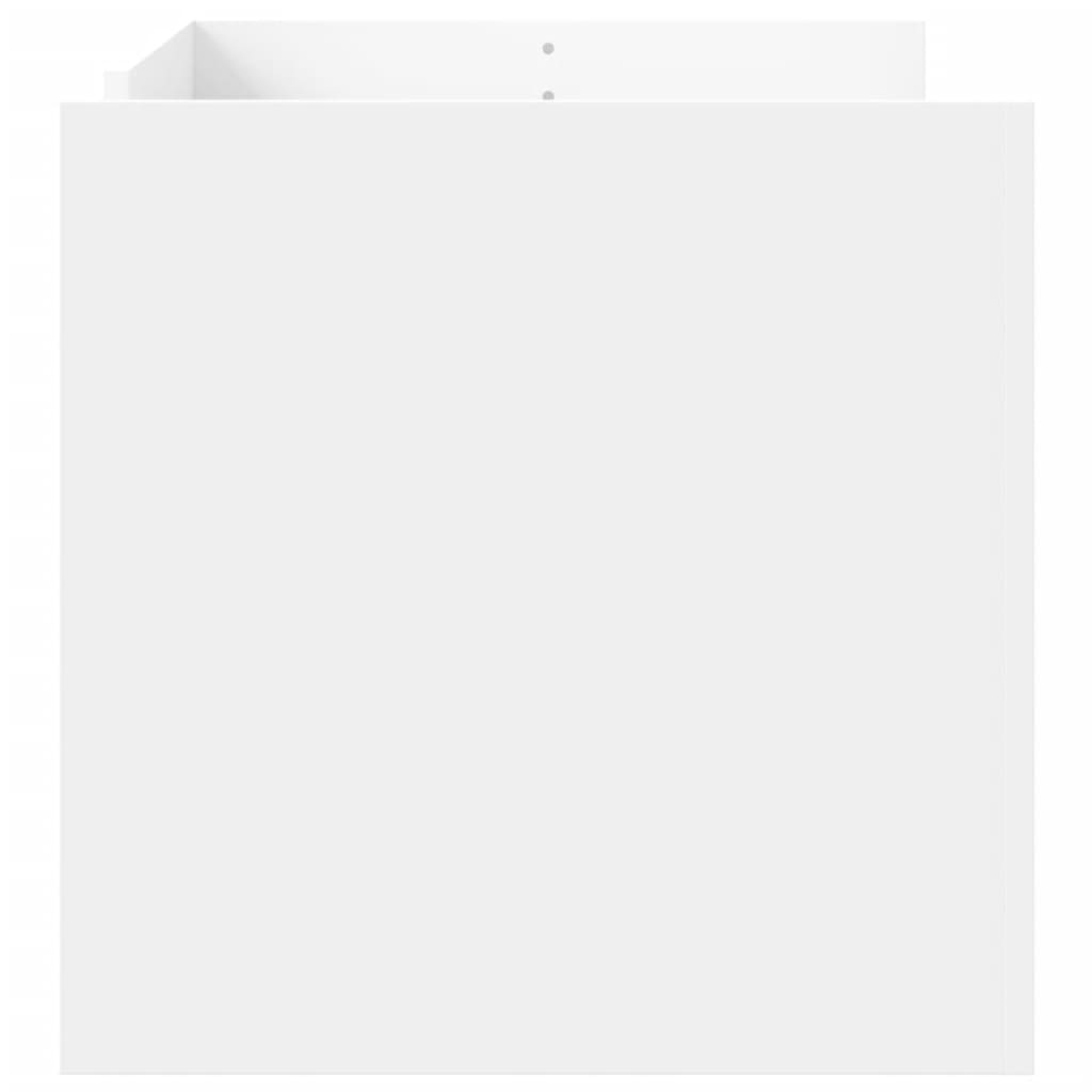 Table basse blanc 100x50x50 cm bois d'ingénierie - XIOS