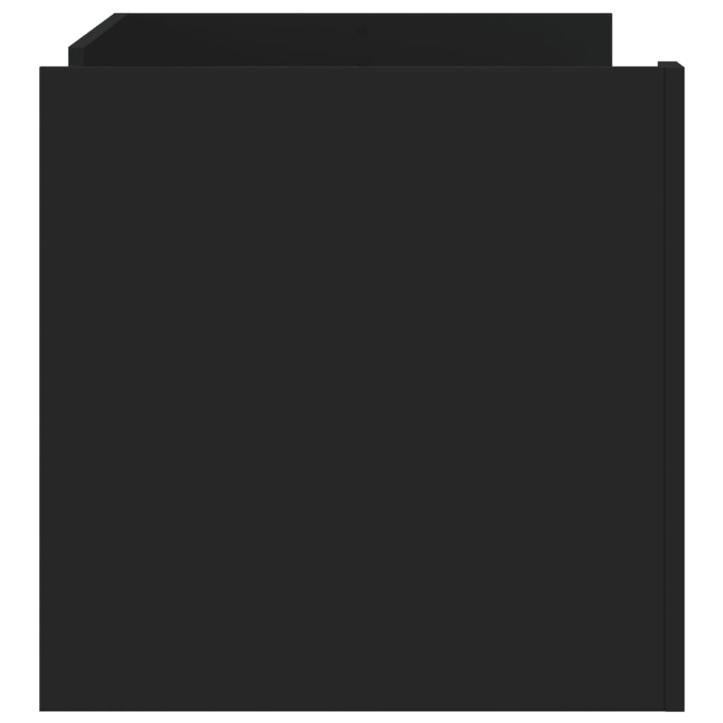 Table basse noir 100x50x50 cm bois d'ingénierie - XIOS