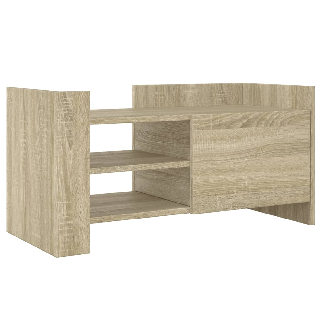 Meuble TV chêne sonoma 80x35x40 cm bois d'ingénierie - XIOS