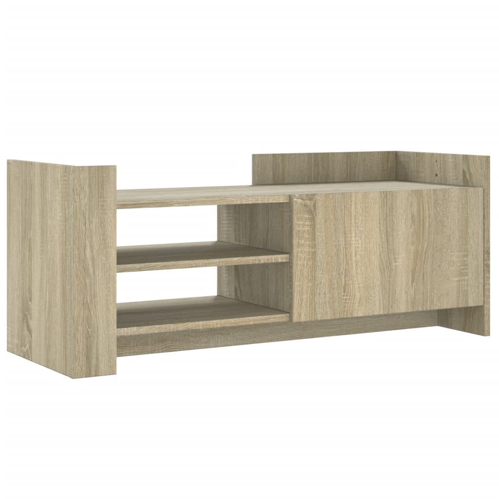 Meuble TV Chêne sonoma 100x35x40 cm Bois d'ingénierie - XIOS