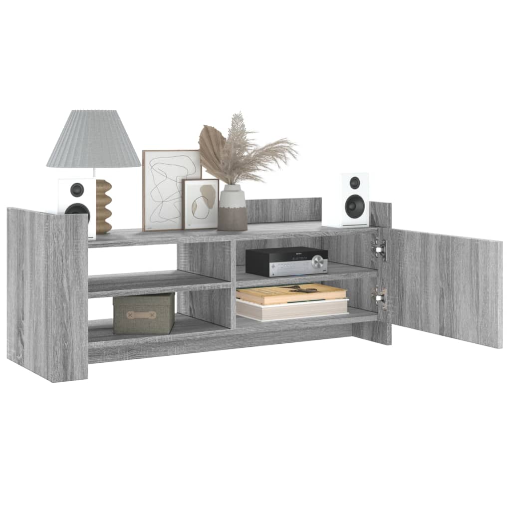 Meuble TV Sonoma gris 100x35x40 cm Bois d'ingénierie - XIOS