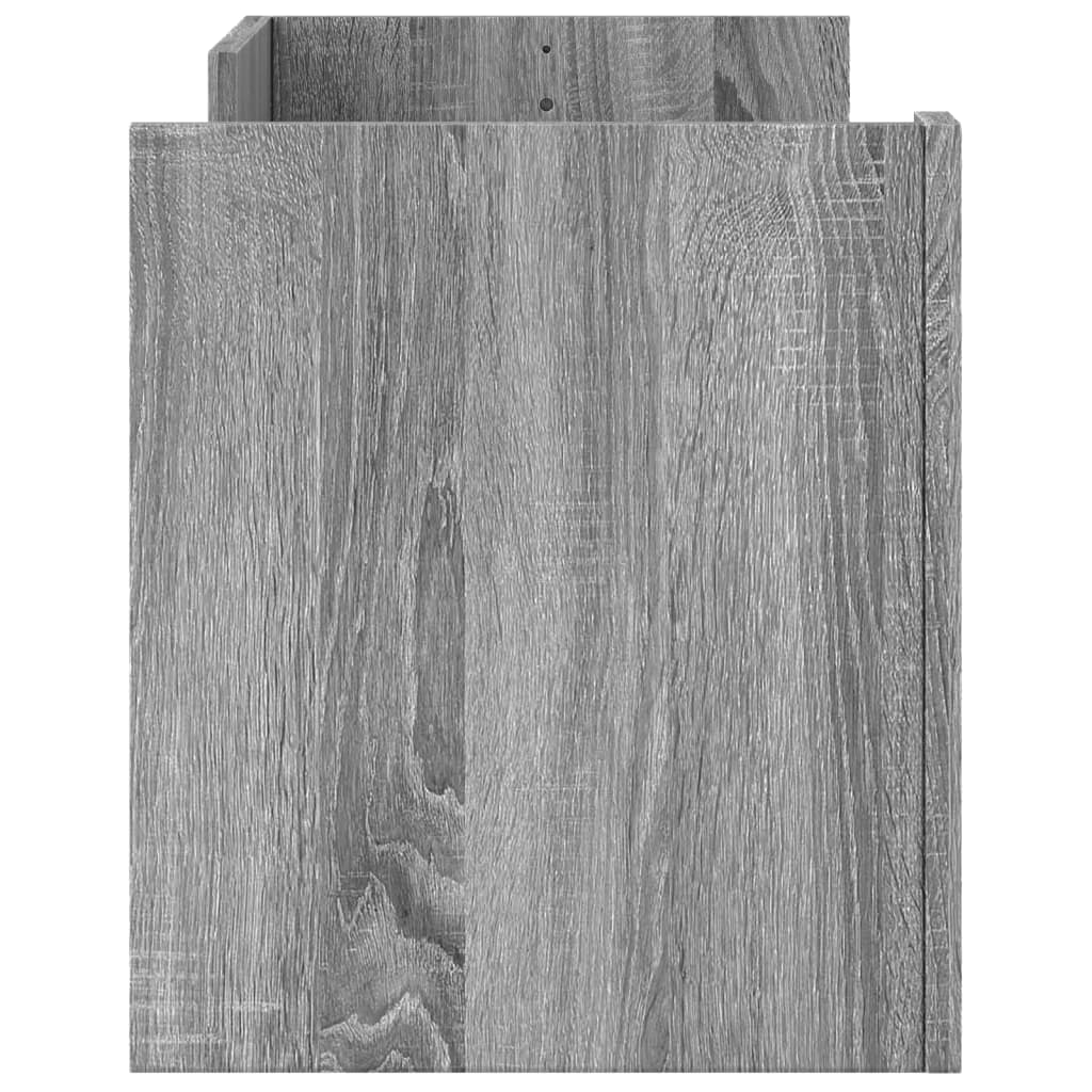 Meuble TV Sonoma gris 100x35x40 cm Bois d'ingénierie - XIOS