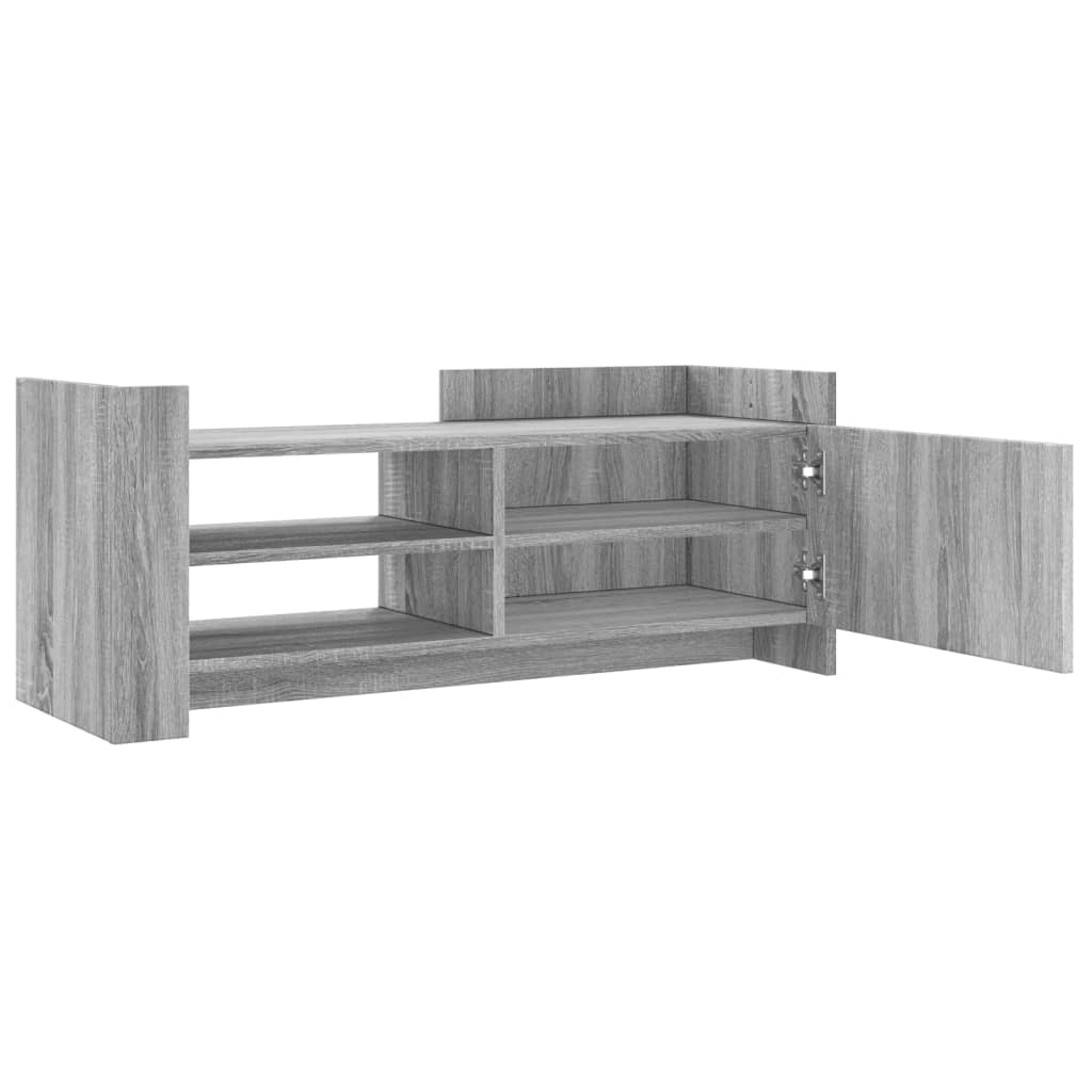 Meuble TV Sonoma gris 100x35x40 cm Bois d'ingénierie - XIOS