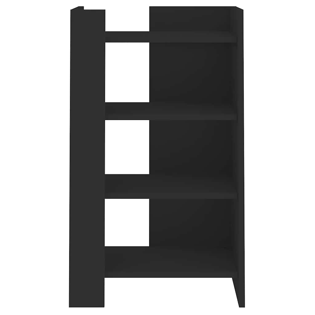 Buffet noir 45x35x75 cm bois d’ingénierie - XIOS