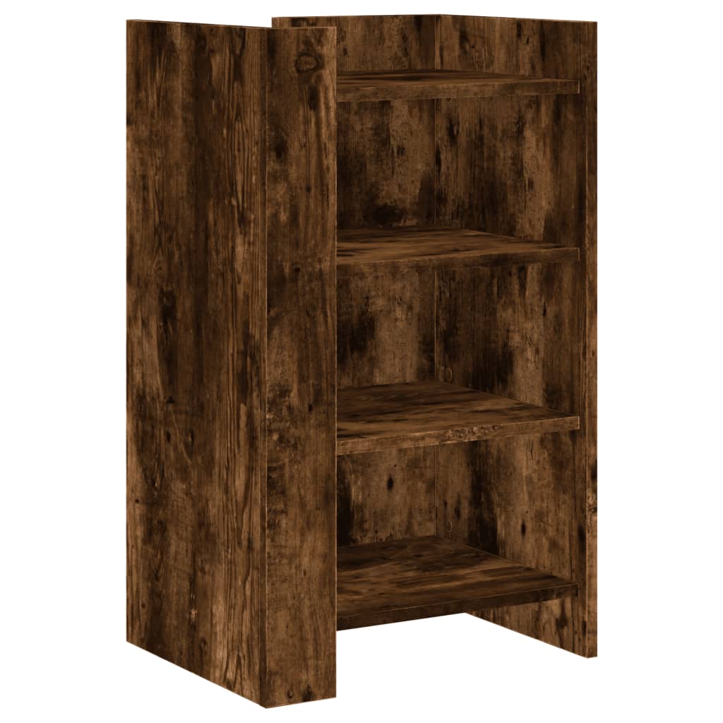 Buffet chêne fumé 45x35x75 cm bois d'ingénierie - XIOS