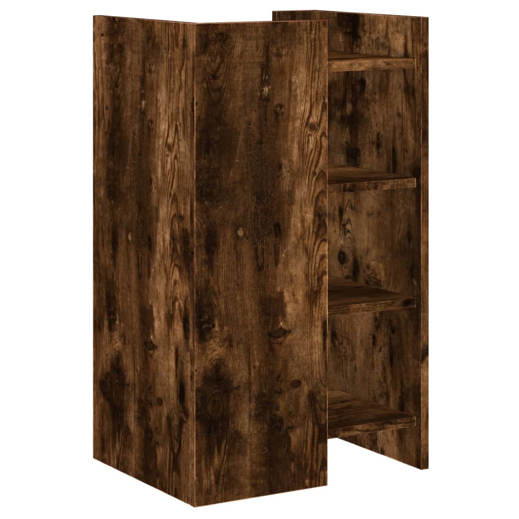 Buffet chêne fumé 45x35x75 cm bois d'ingénierie - XIOS